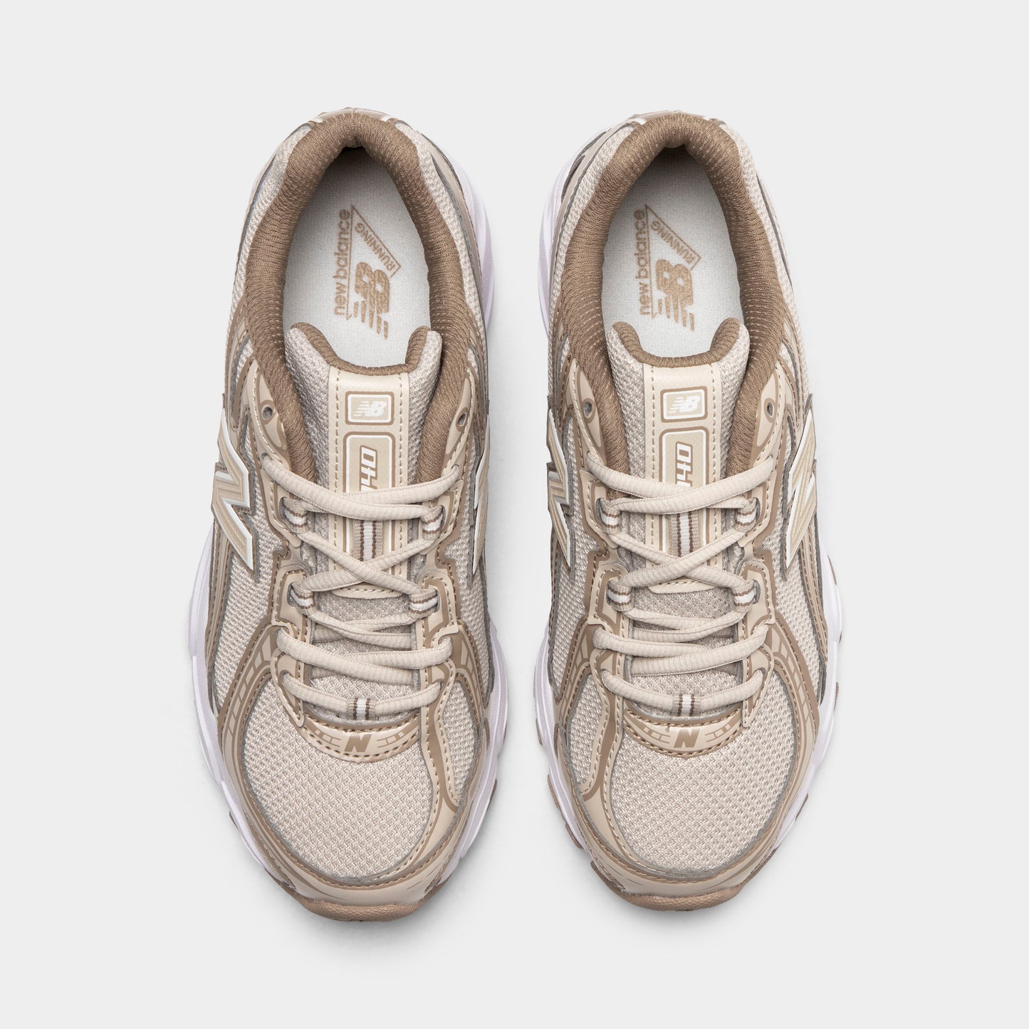 New Balance Juniors' 740 Timberwolf / Driftwood