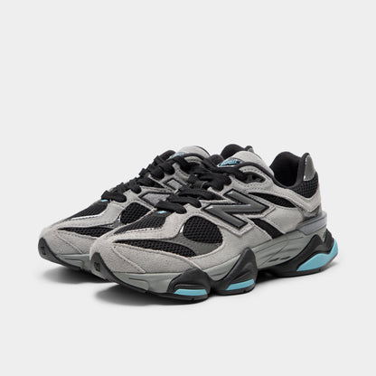 New Balance 9060 Junior Noir / Bleu Taffy - Gris Sel