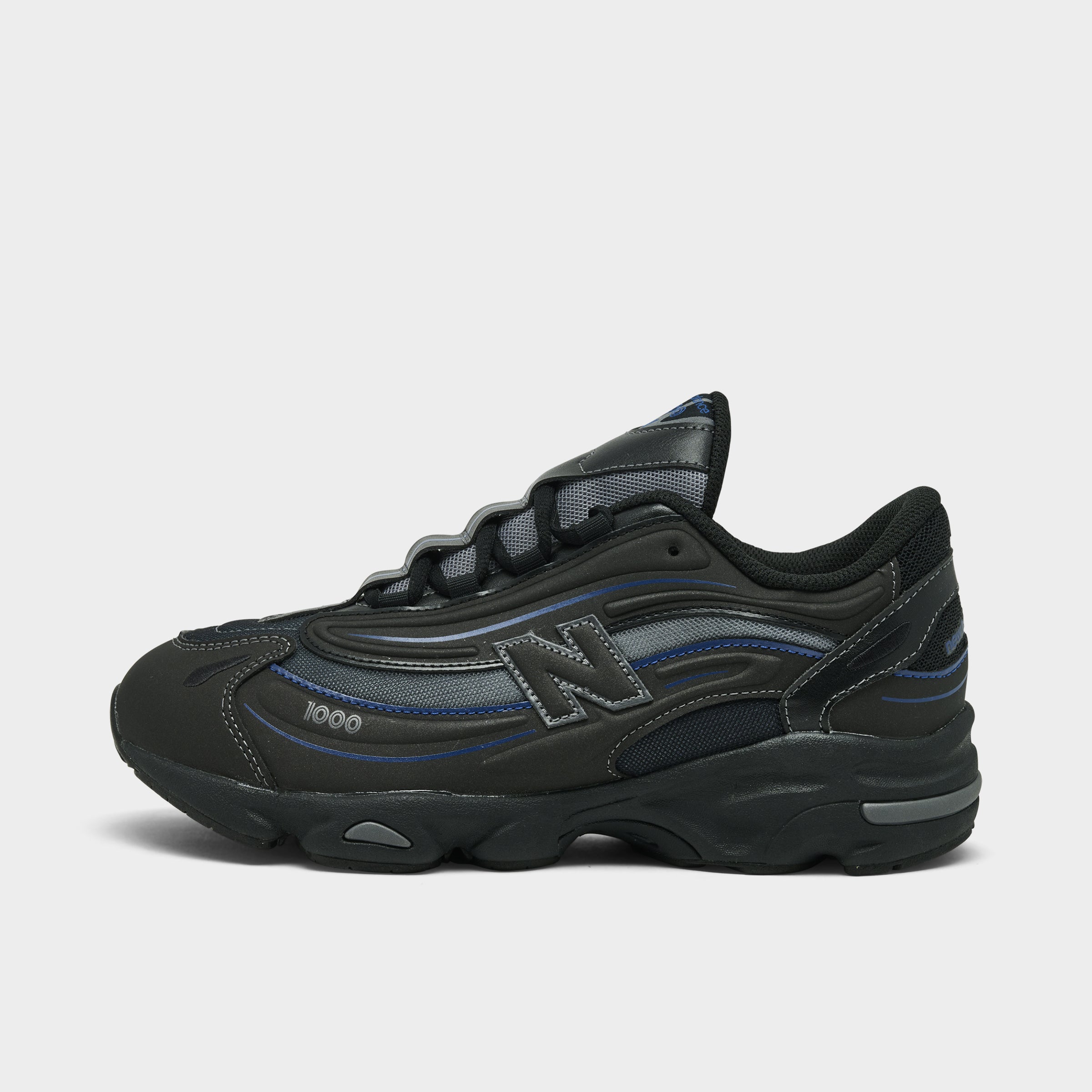 New Balance Juniors' 1000 Black / Galaxy Blue – JD Sports