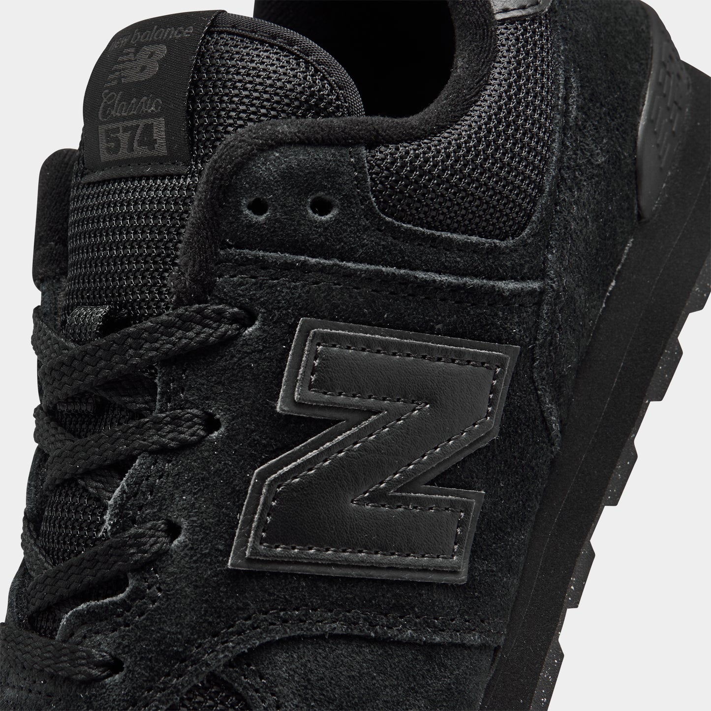 New Balance Juniors' 574 / Black