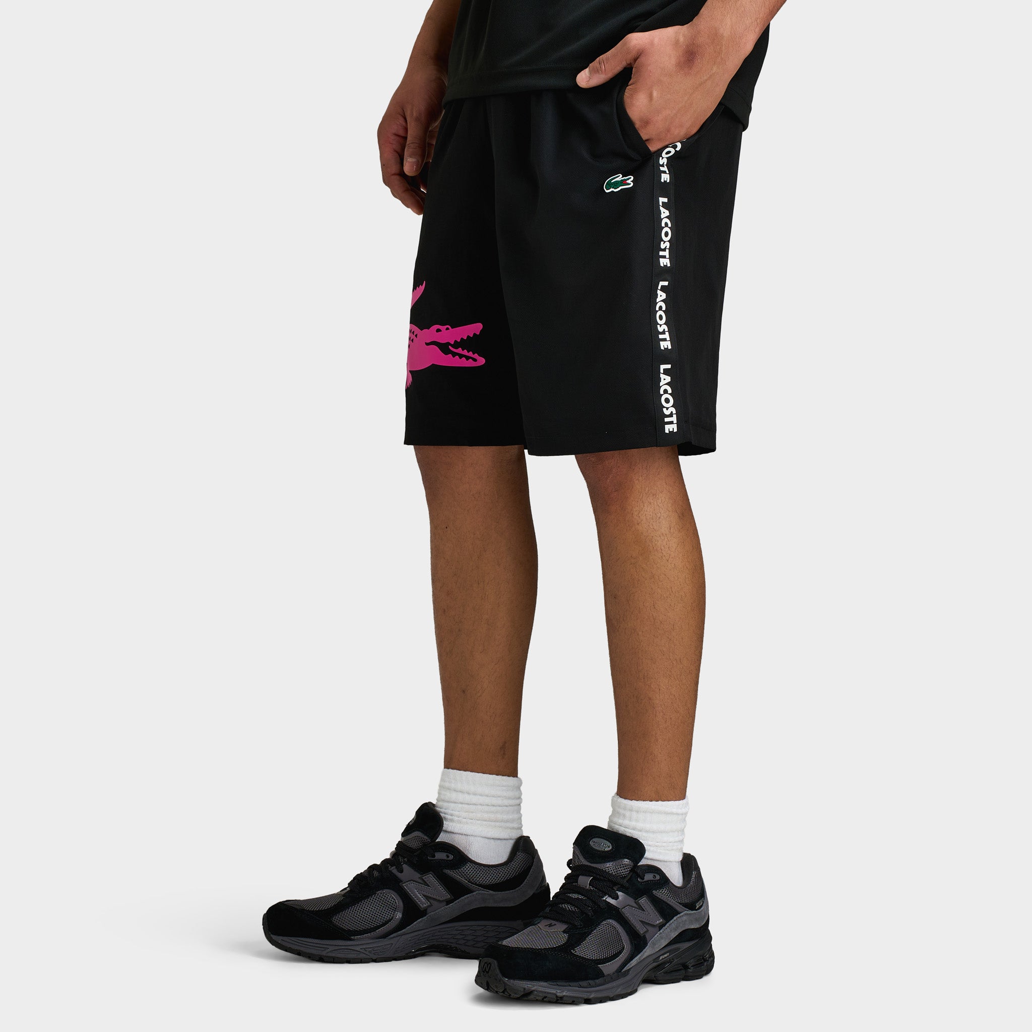 masato　LACOSTE ジャージ　黒 楽天市場】ジャージ ラコステの通販