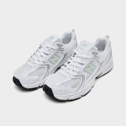 New Balance Juniors' 530 White / Silver