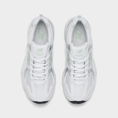 New Balance Juniors' 530 White / Silver