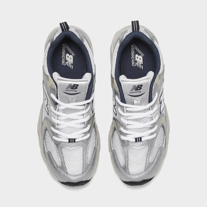 New Balance Juniors' 530 Summer Fog / Nimbus Cloud - NB Navy