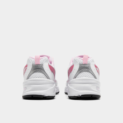 New Balance Juniors' 530 White / Pink - Silver