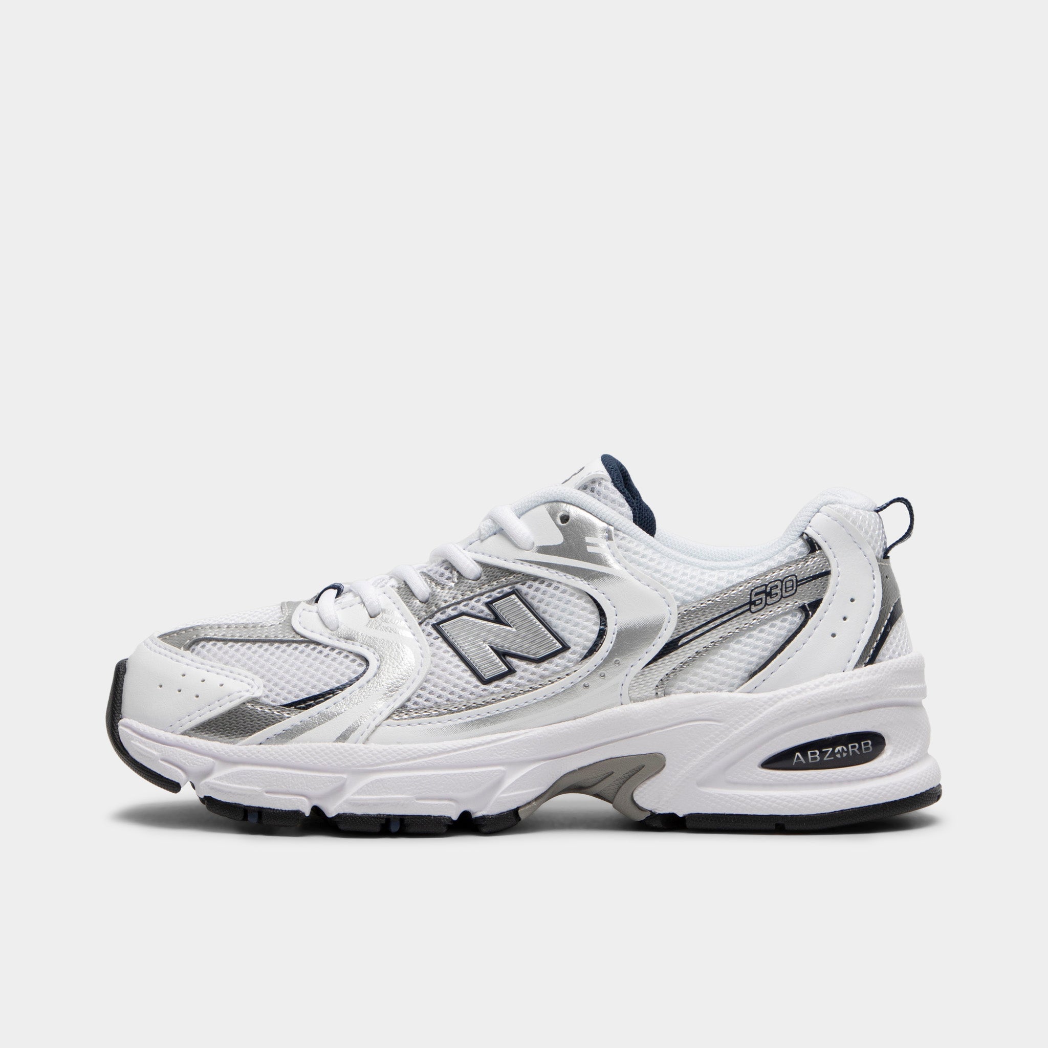 New Balance Juniors' 530 Natural Indigo / Silver Metallic – JD Sports