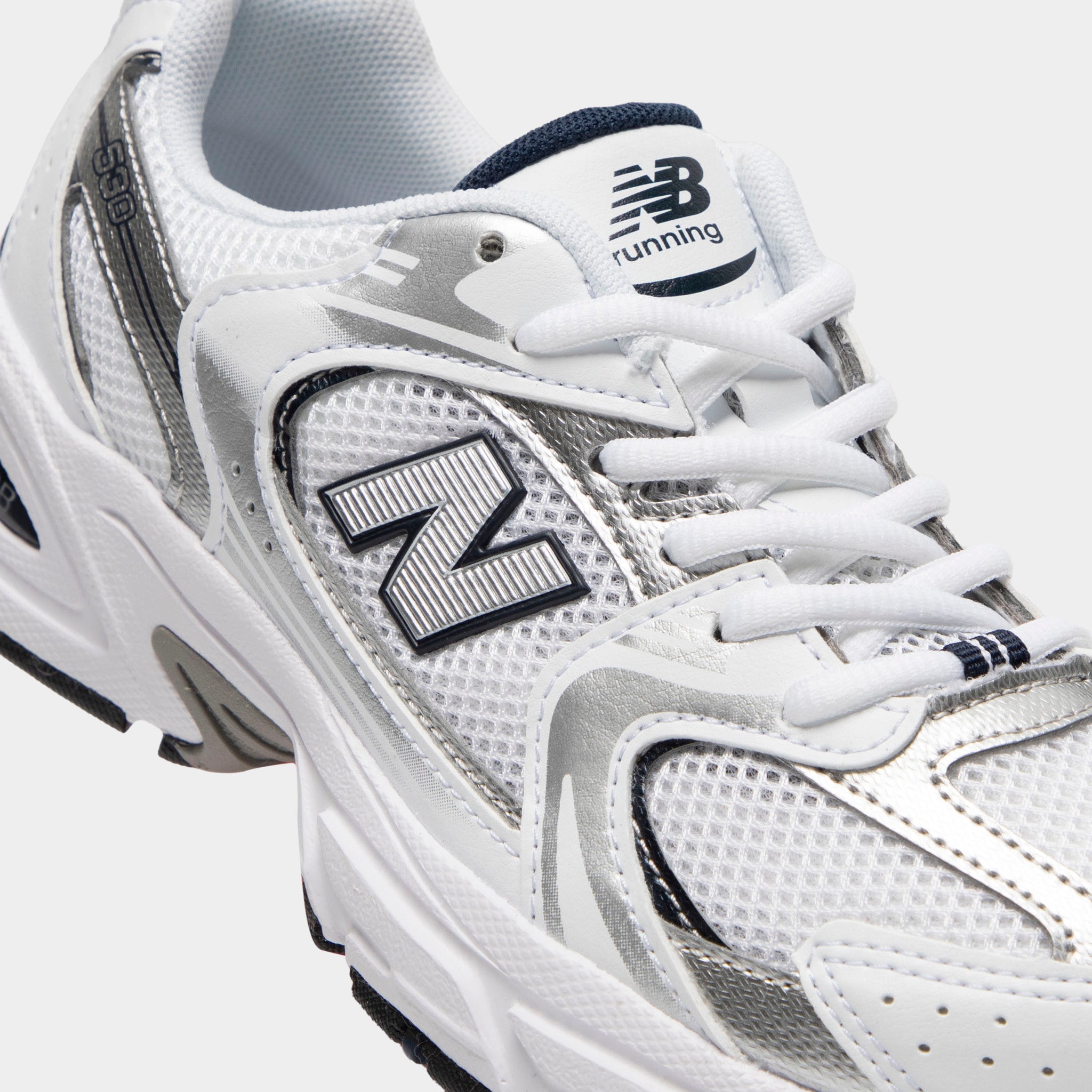 New Balance Juniors' 530 Natural Indigo / Silver Metallic – JD Sports