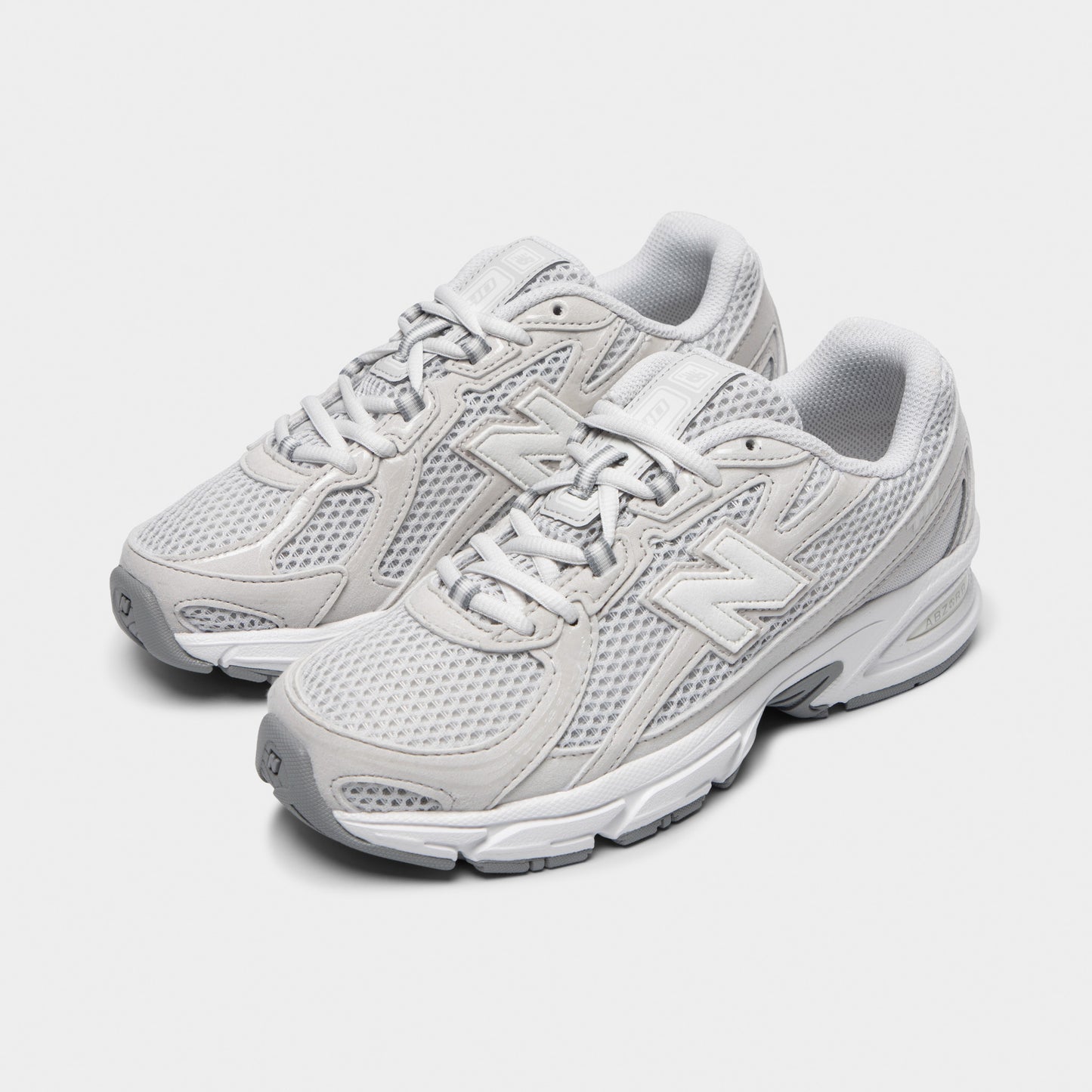 New Balance Juniors' 740 Grey Matter / White