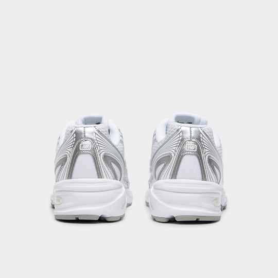 New Balance Juniors' 740 White / Silver Metallic