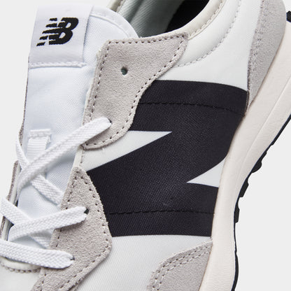 New Balance Juniors' GS327FE Silver Birch / Black