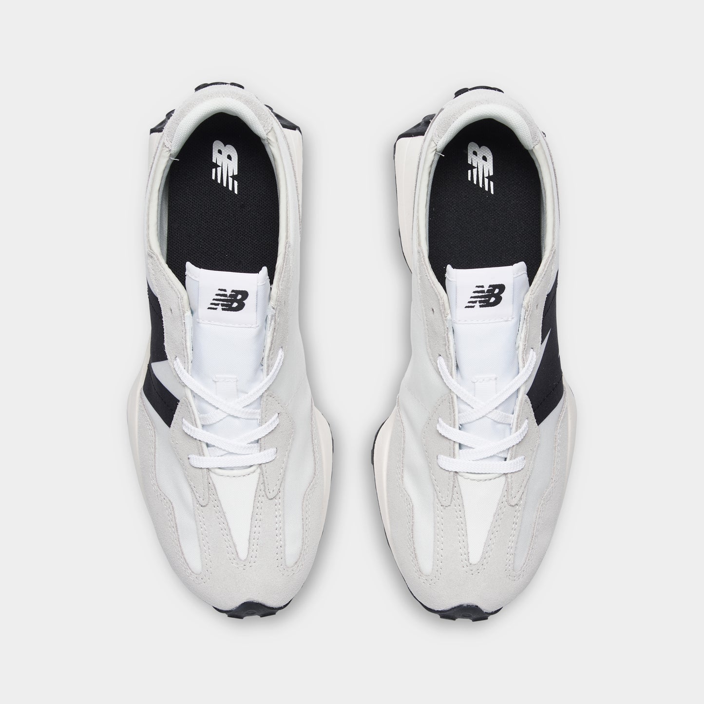 New Balance Juniors' GS327FE Silver Birch / Black