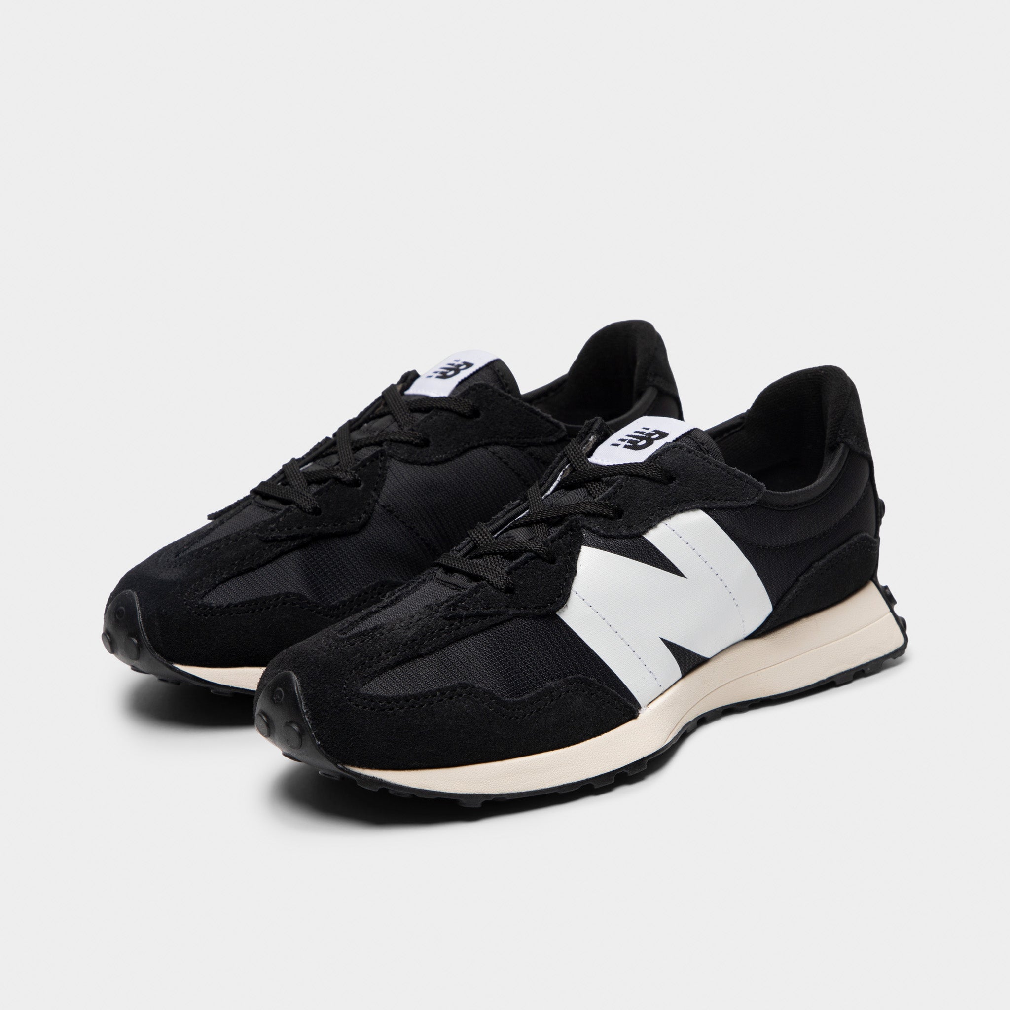 New Balance Juniors' 327 Black / White – JD Sports