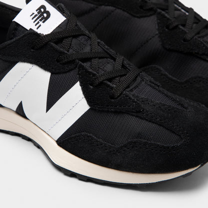 New Balance Juniors' 327 Black / White