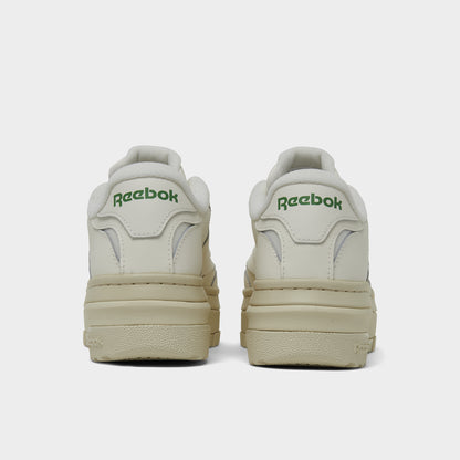 Reebok Femmes Club C Extra Chalk / Vert