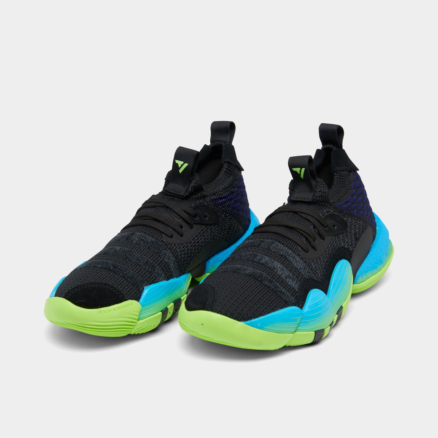 adidas Junior Garçons Trae Young 2 Mauve collégial / Noir
