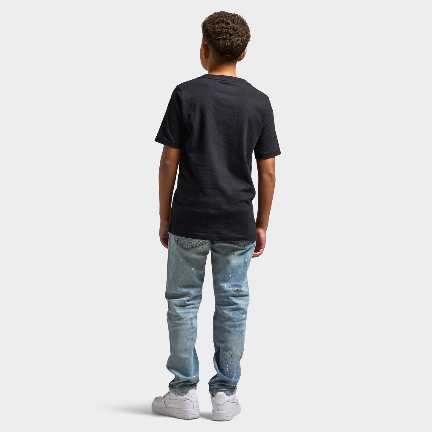 Mitchell & Ness Juniors' Chalk Carter Vince Graphic T-Shirt / Black