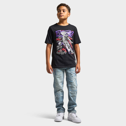 Mitchell & Ness Juniors' Chalk Carter Vince Graphic T-Shirt / Black