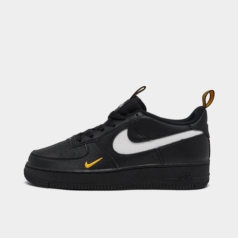 Nike Air Force 1 LV8 GS Black White University Gold JD Sports