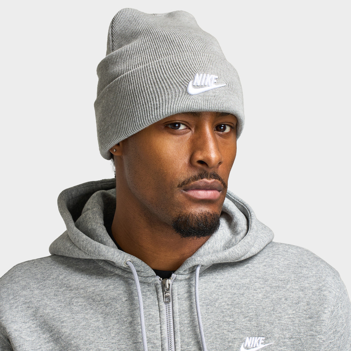 Nike Peak Futura Tuque / Gris foncé chiné