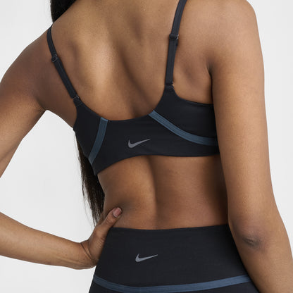 Nike One Soutien-gorge de sport convertible de maintien léger pour femme Noir / Noir - Armory Navy