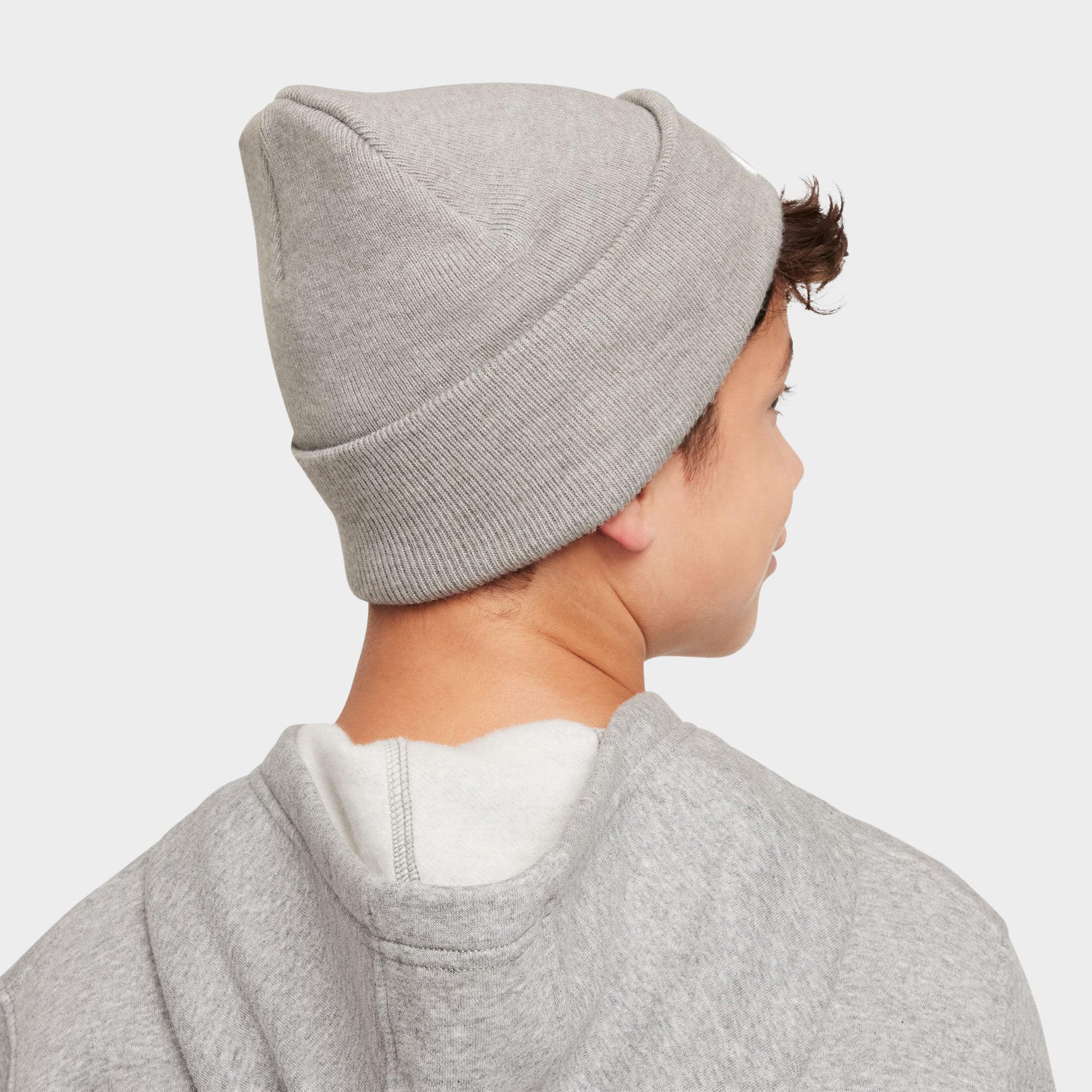Nike Big Kids' Peak Tall Cuff Futura Beanie Grey / White – JD Sports