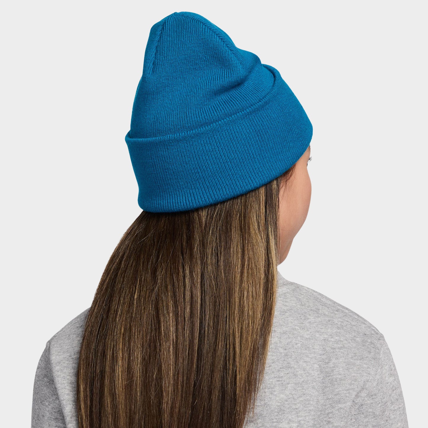 Nike Big Kids' Peak Tall Cuff Futura Beanie / Green Abyss