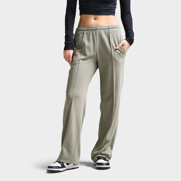 Nike sweatpants olive green discount
