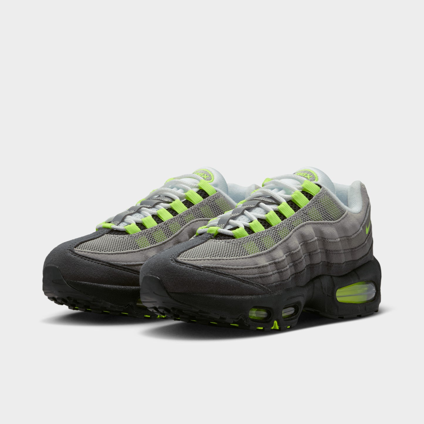 Nike Air Max 95 OG GS Noir / Jaune Fluo - Anthracite