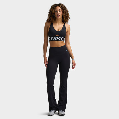 Nike Pro Femmes Indy Soutien-gorge plongeant Bold / Noir 