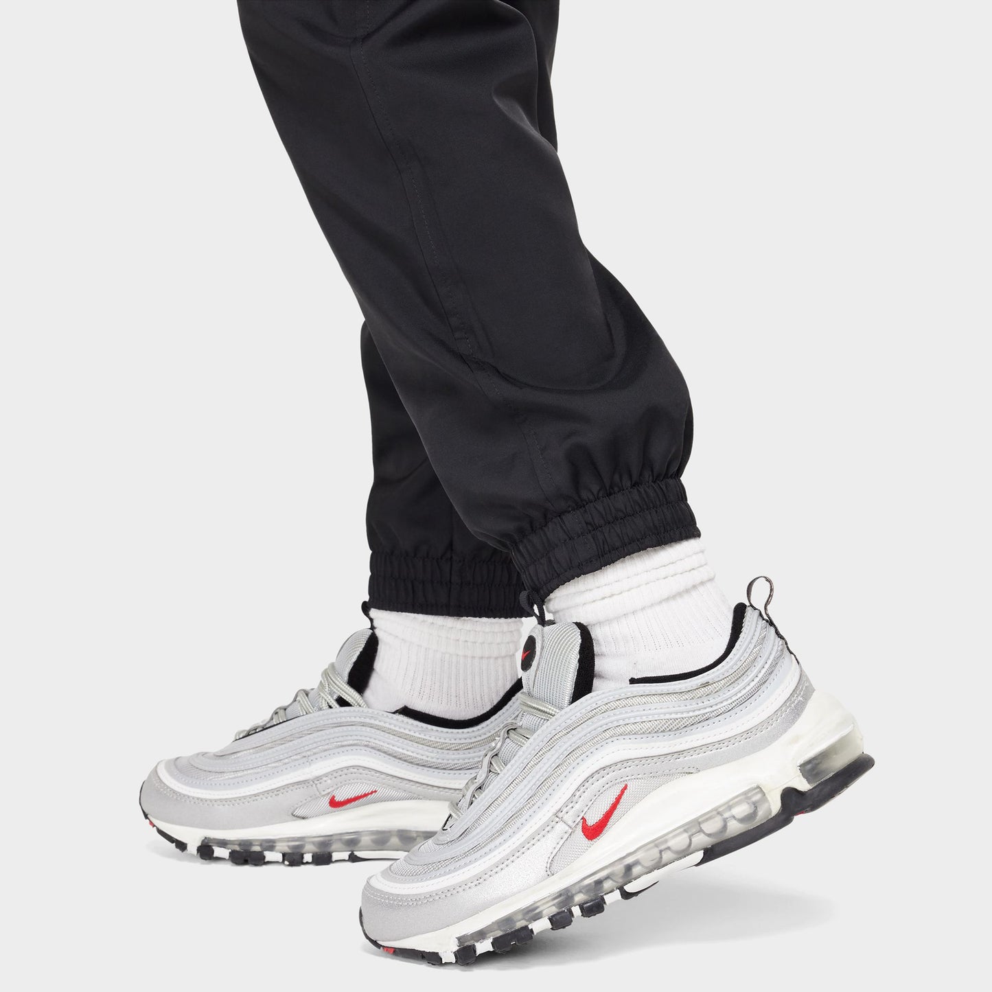 Nike Sportswear Club Juniors' Woven Joggers Black / White