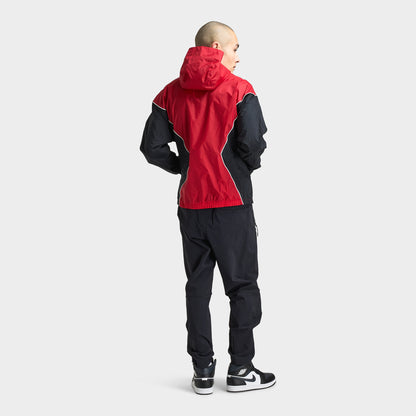 Jordan Brooklyn Hooded Draft Jacket Varsity Red / Black - Sail