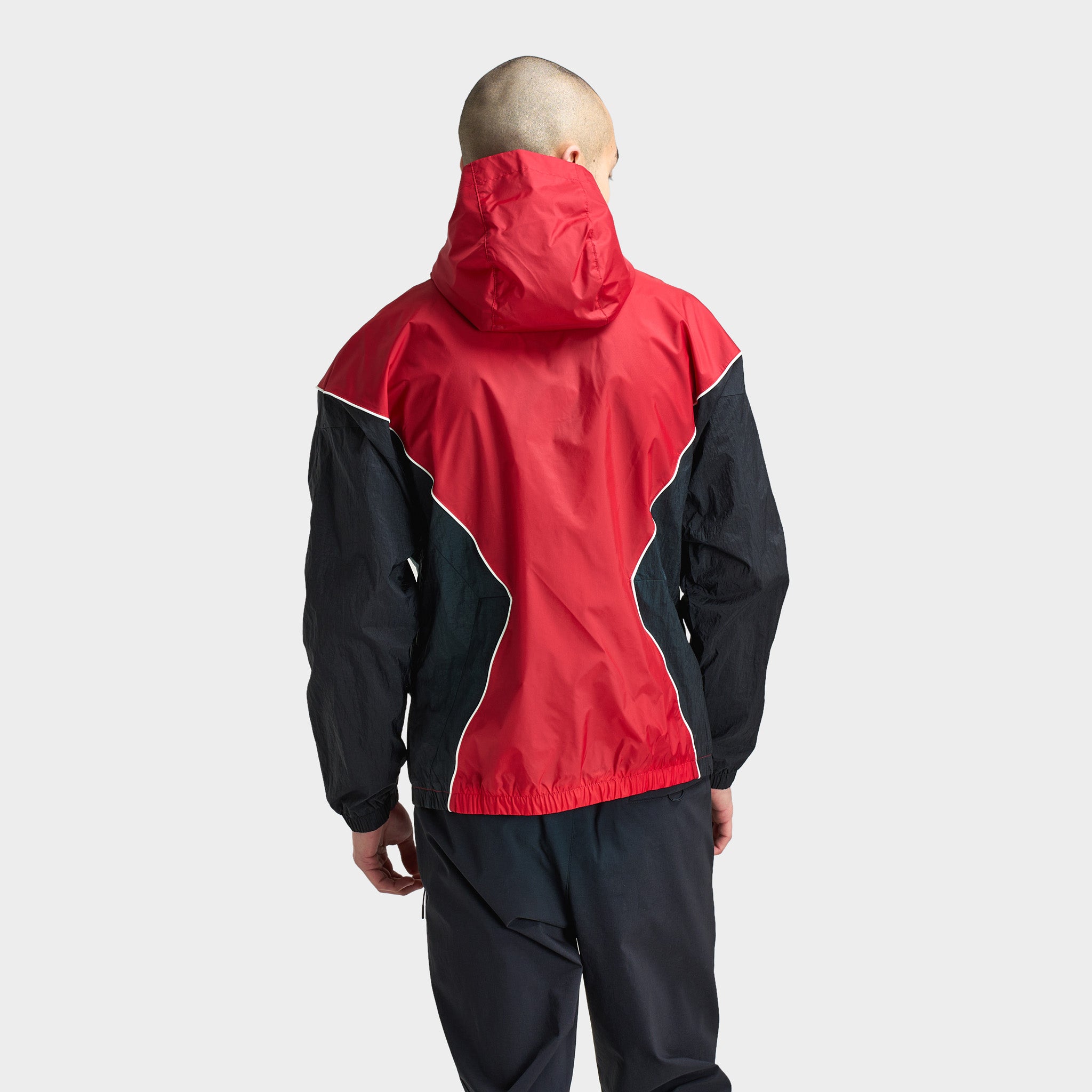 Jordan Brooklyn Hooded Draft Jacket Varsity Red / Black