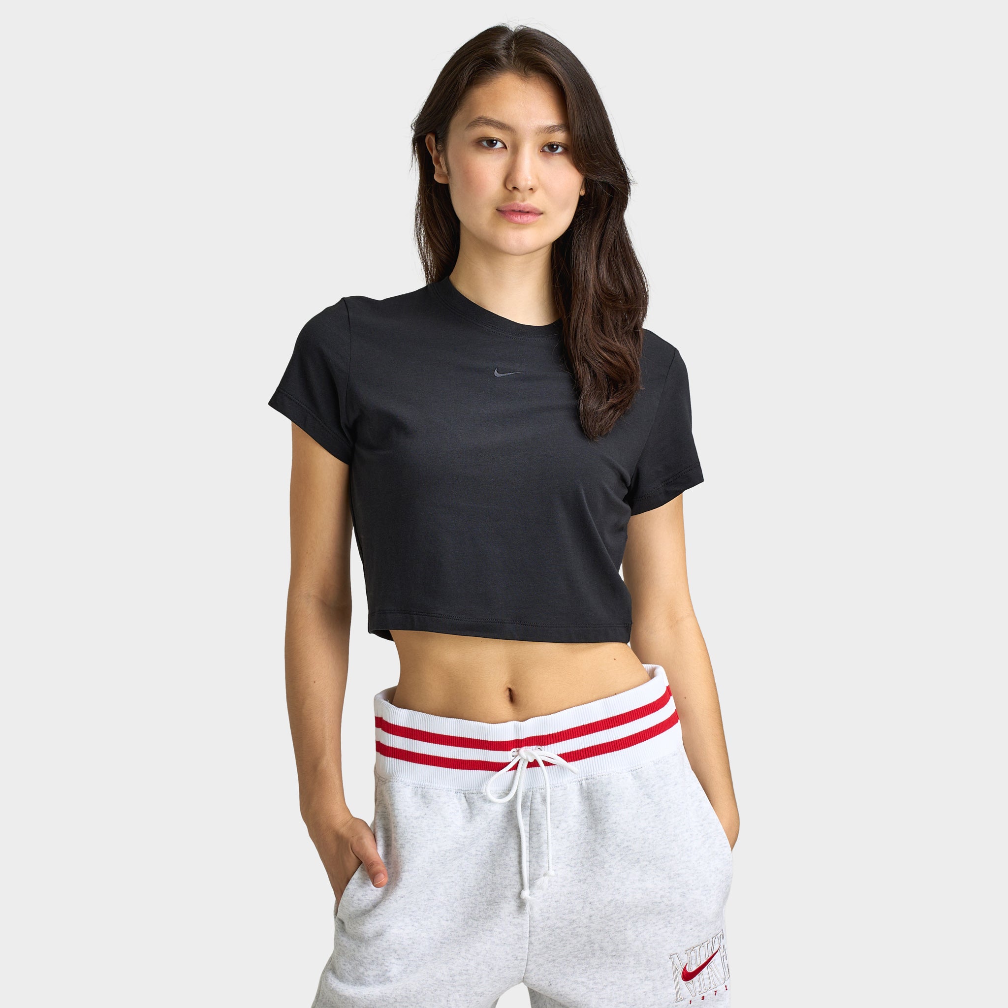 jd nike crop top