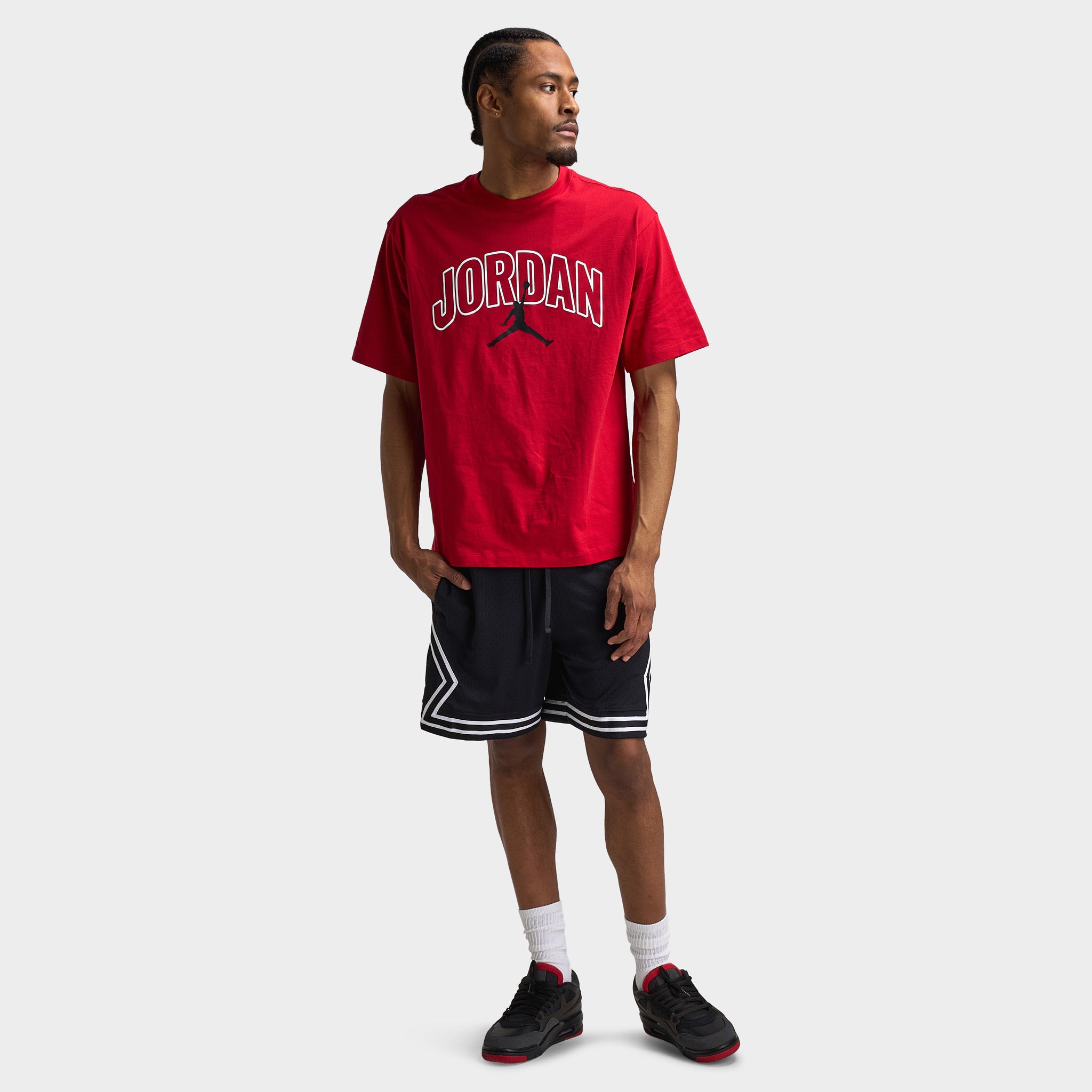 nike jordan jersey shorts