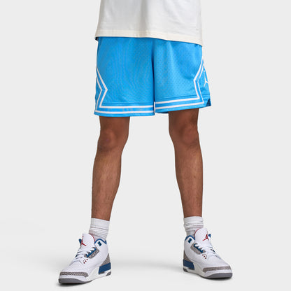 Jordan Sport Men's Dri-FIT Mesh Diamond Shorts University Blue / White