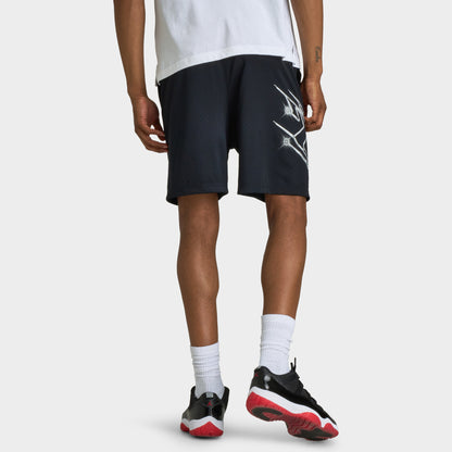 Jordan Sport Dri-FIT Graphic Shorts Black / White