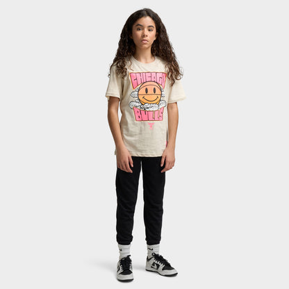 Mitchell & Ness Juniors' NBA Team Emoji T-Shirt Chicago Bulls / Cream