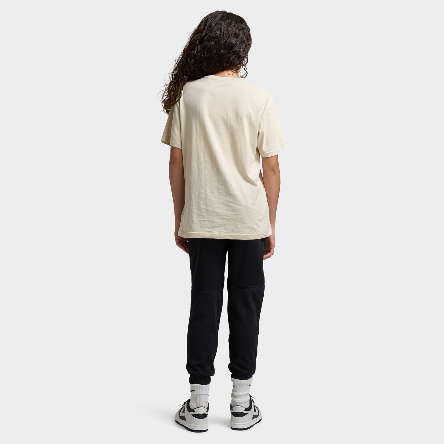 Mitchell & Ness Juniors' NBA Team Emoji T-Shirt Chicago Bulls / Cream