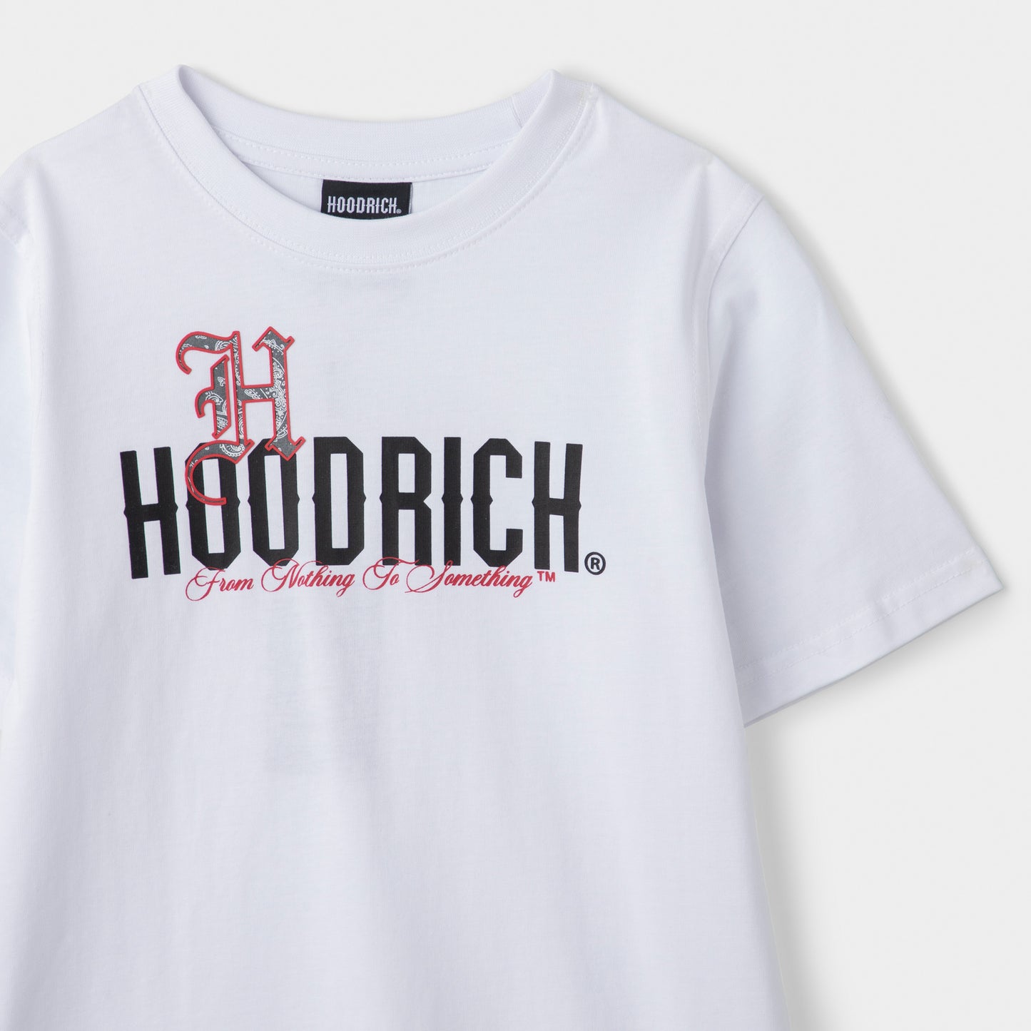 Hoodrich Junior Boys' Eterno T-Shirt White / Black - Lychee
