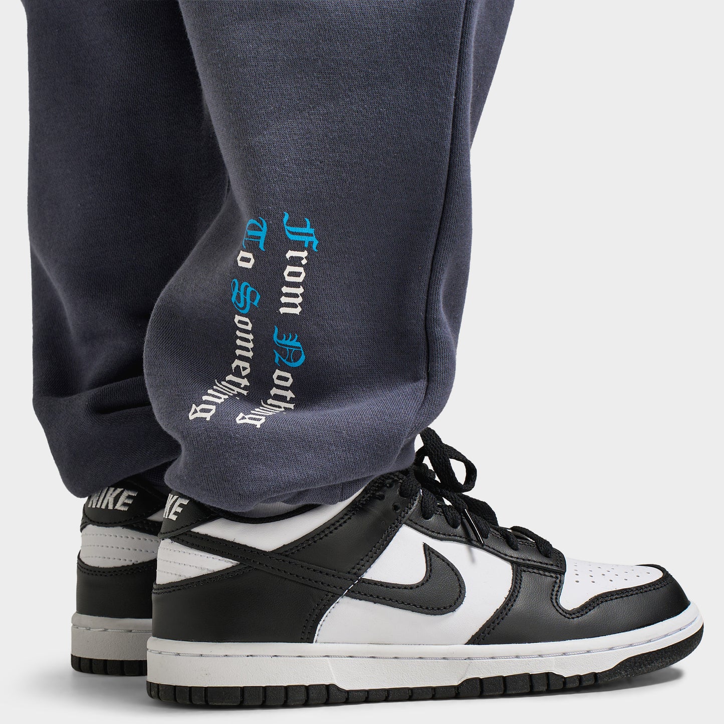 Hoodrich Junior' Joggers Gothiques Bleu Ombre / Blanc - Bleu Diva