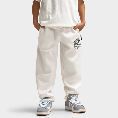 Hoodrich Juniors' Eagle Open Hem Jogger Blanc de Blanc / Black - Lychee