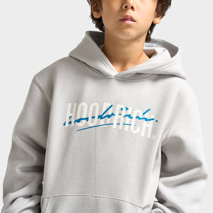 Hoodrich Juniors' Lynk Chandail à capuche gris calme / blanc - Bleu Danube