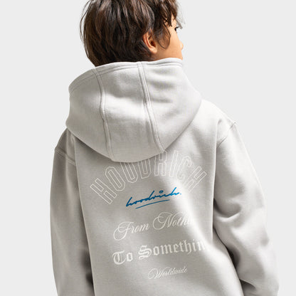 Hoodrich Juniors' Lynk Chandail à capuche gris calme / blanc - Bleu Danube
