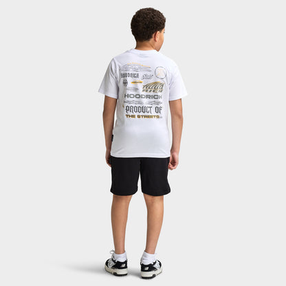 Hoodrich Juniors' Ritual Regular T-Shirt White / Black - Lava Smoke