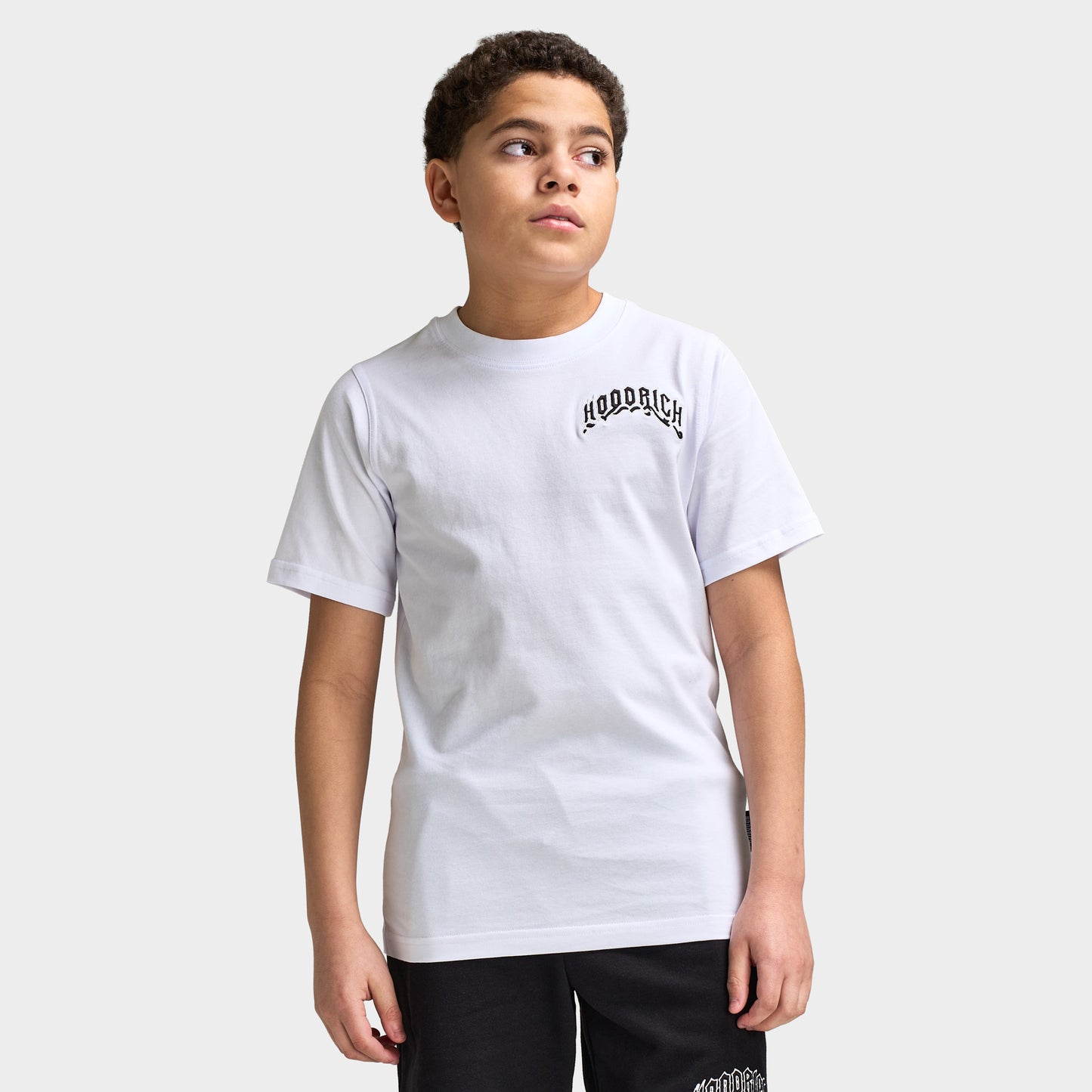 Hoodrich Juniors' Ritual Regular T-Shirt White / Black - Lava Smoke