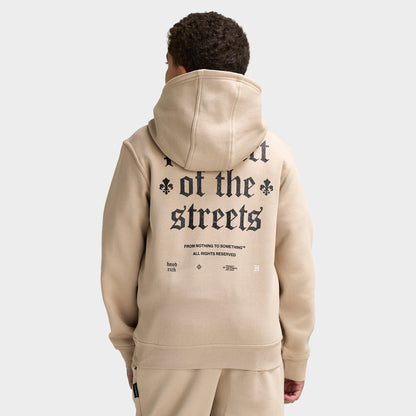 Hoodrich Junior Boy’s Shadow Hoodie / Oxford Tan