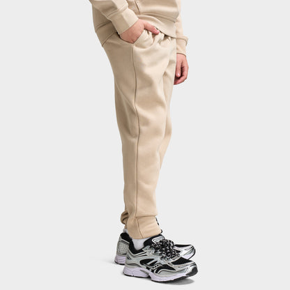 Hoodrich Junior Boy's Shadow Ribbed Cuff Jogger Oxford Tan / Black - White