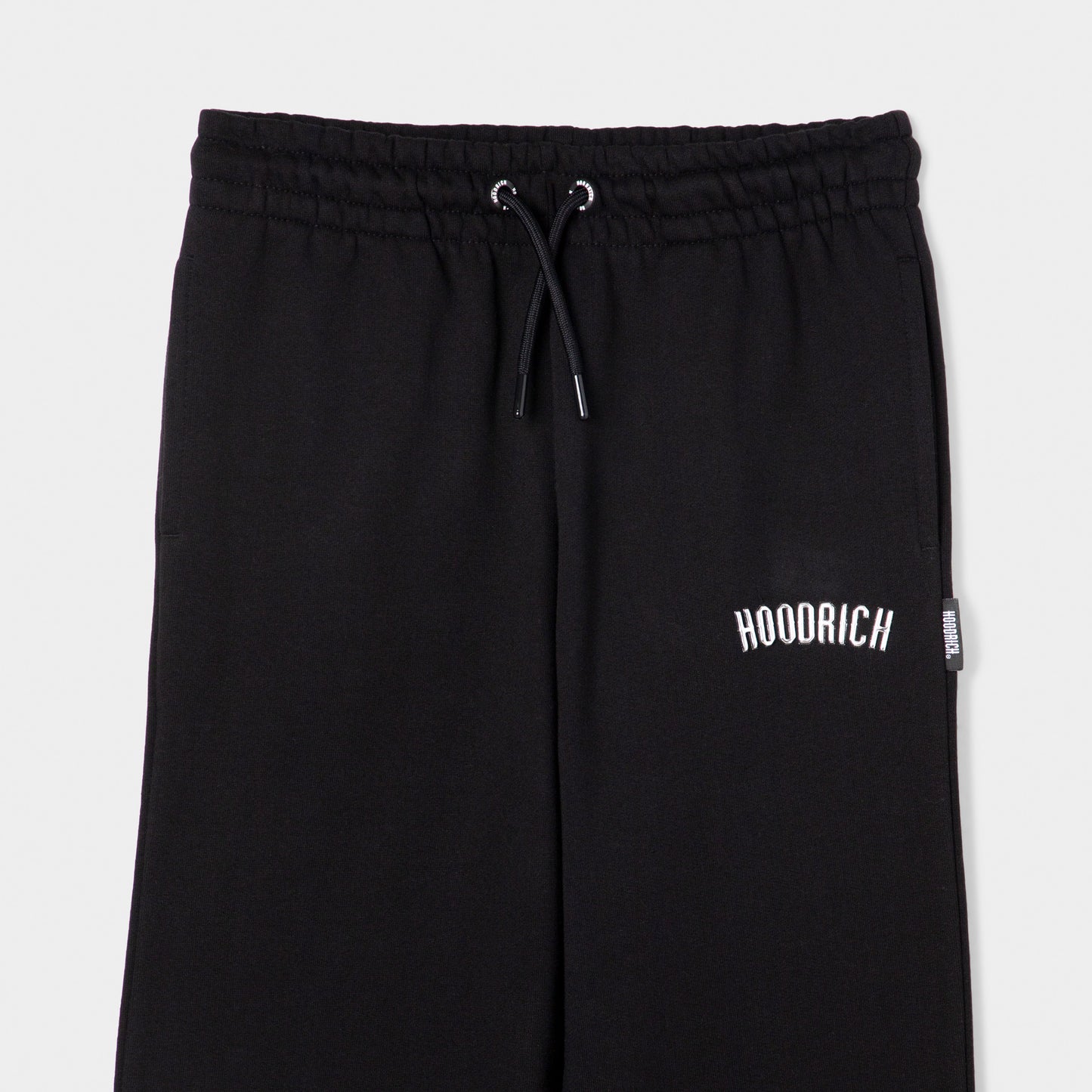 Hoodrich Junior Chromatique Joggers à ourlet ouvert Noir / Chrome