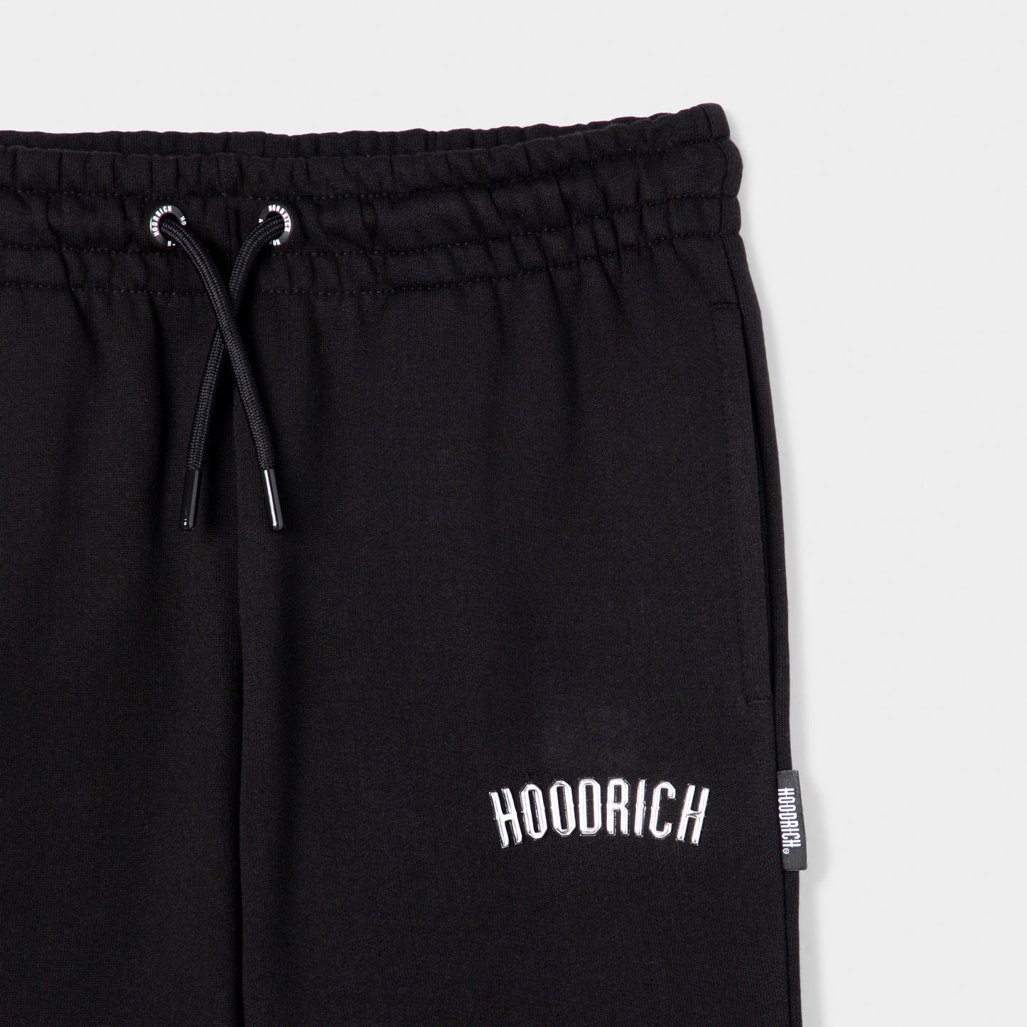 Hoodrich Junior Chromatique Joggers à ourlet ouvert Noir / Chrome