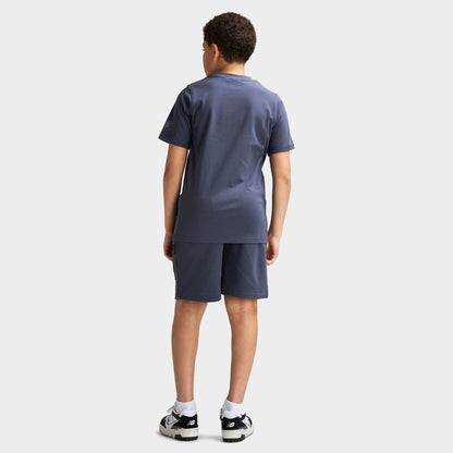 Hoodrich Junior Garçons Lyceum T-shirt Bleu Ombré/ Blanc - Monument